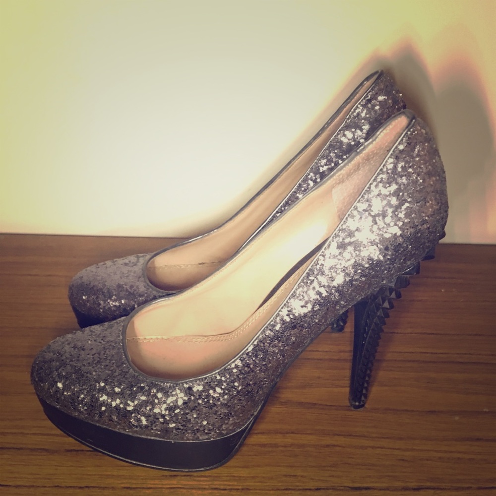 Glitter Heels